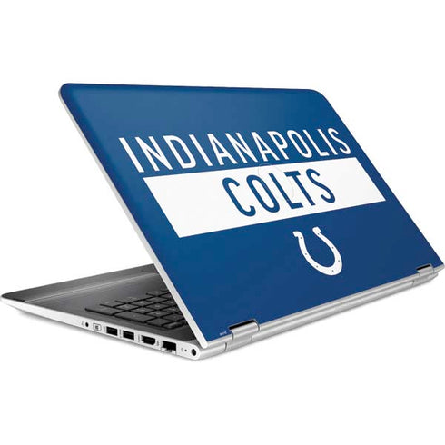 NFL Indianapolis Colts Blue Performance Series HP Pavilion Skin